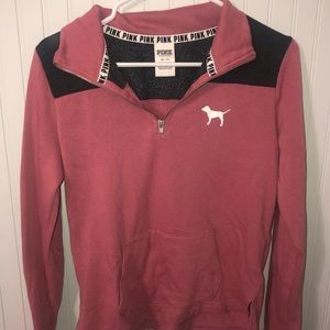 PINK Victoria Secret half zip up